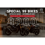 § 99 ѹҹ!  Speed 400  Scrambler 400 X ѺʹͷҧԹ 8,000 ҷ ѹ֧ 29 .. 